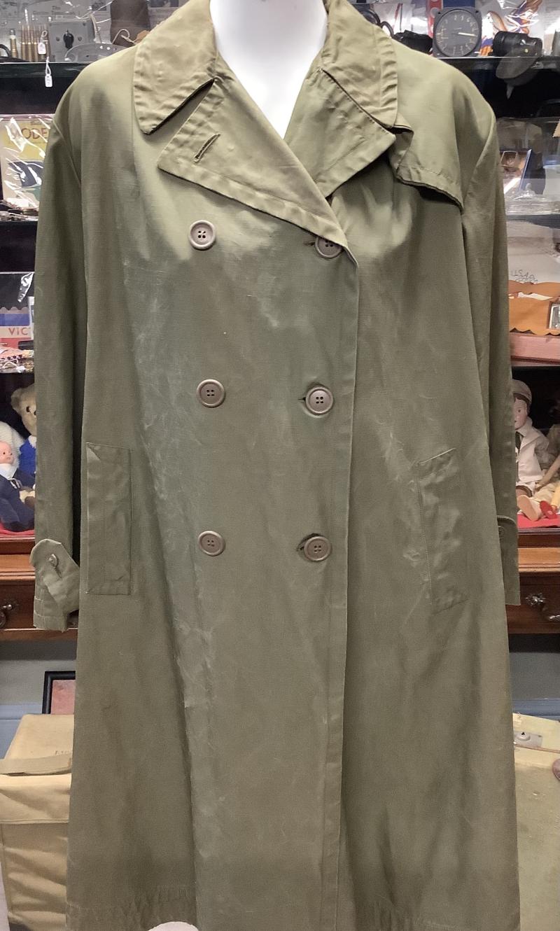 WWII WAAC LADIES OVERCOAT