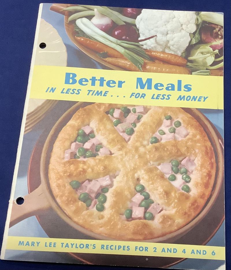 WWII COOKERY BOOKLET
