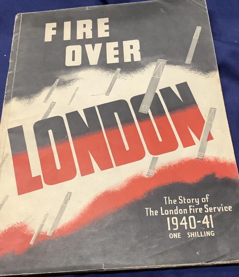 WWII FIRE OVER LONDON BOOK