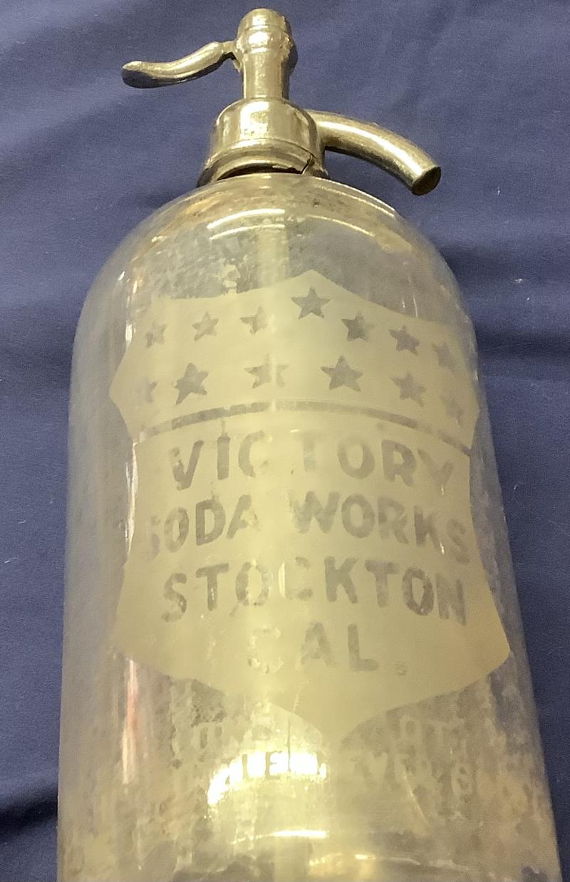 WWII USA VICTORY SODA SYPHON