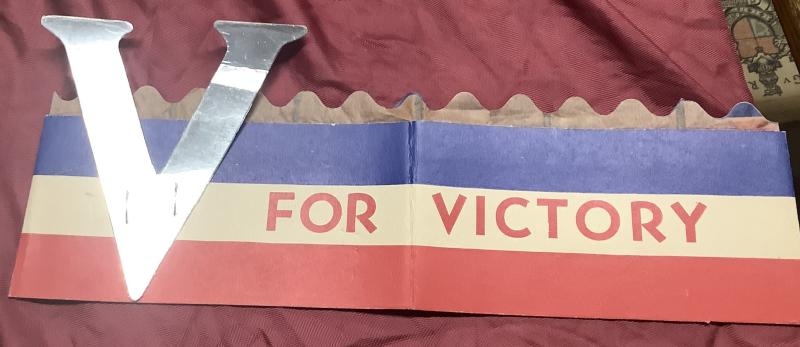 WWII VICTORY PAPER HAT
