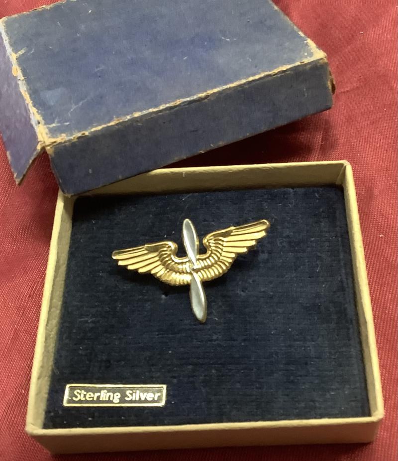 WWII USAAF SWEETHEART PIN/ BROOCH