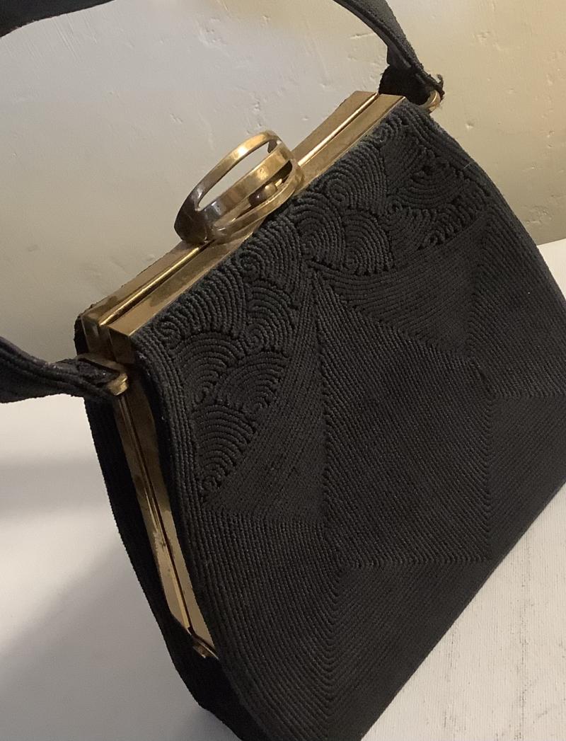 WWII LADIES CORDE HANDBAG