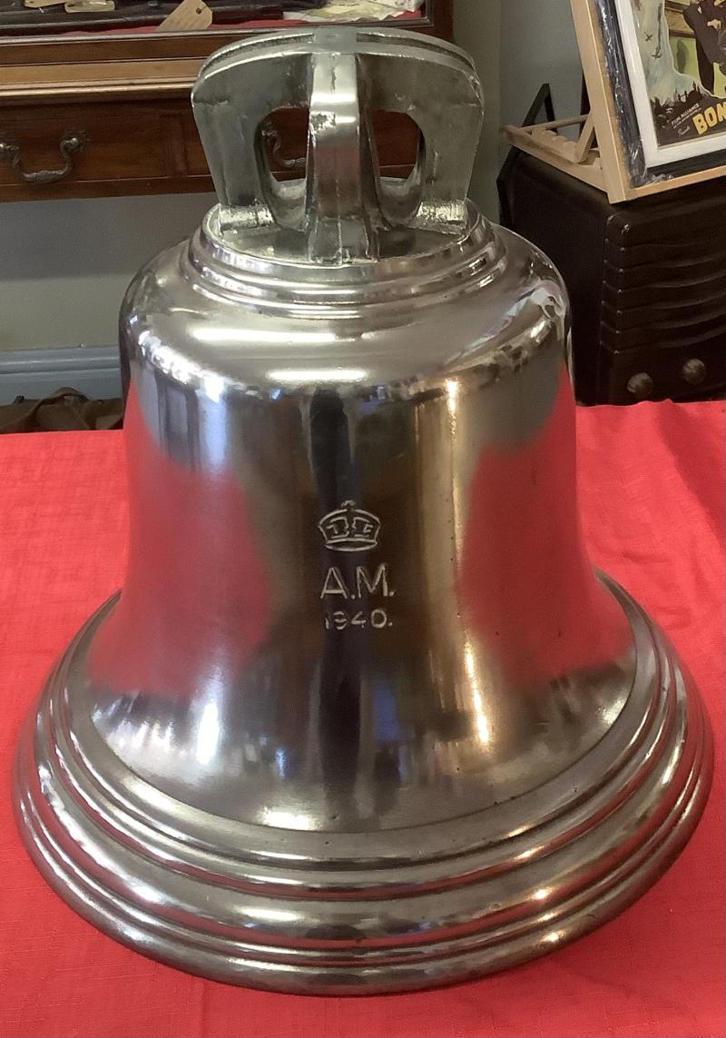 1940 DATED  BATTLE OF BRITAIN  RAF SCRAMBLE BELL