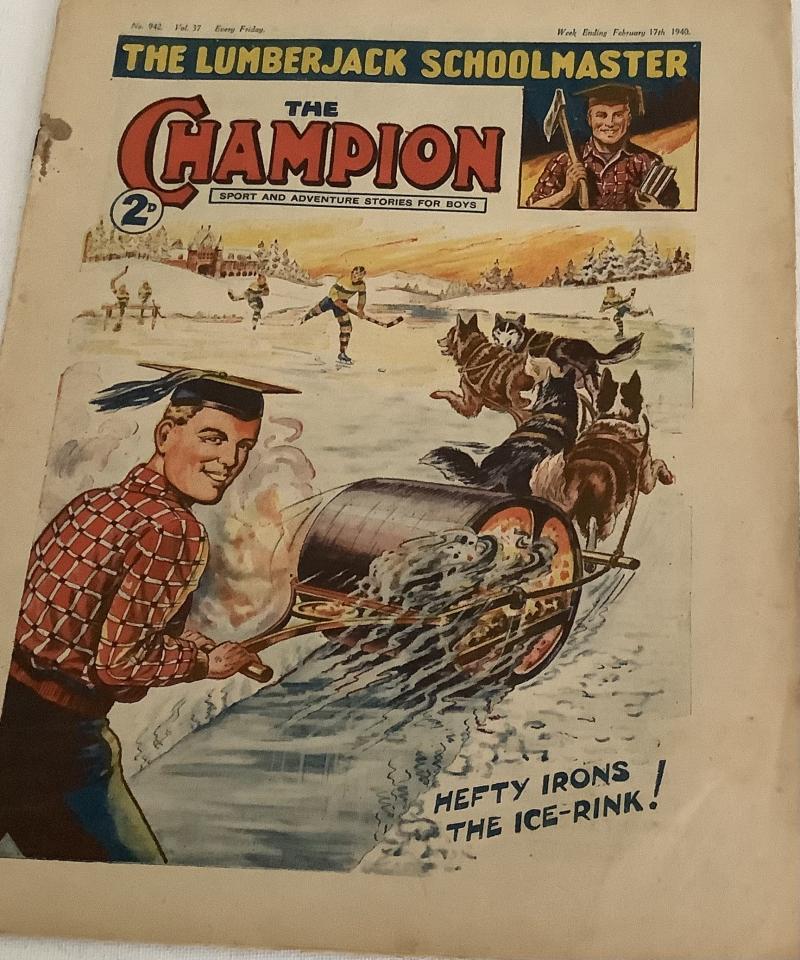 WWII    ‘CHAMPIONS’ COMIC