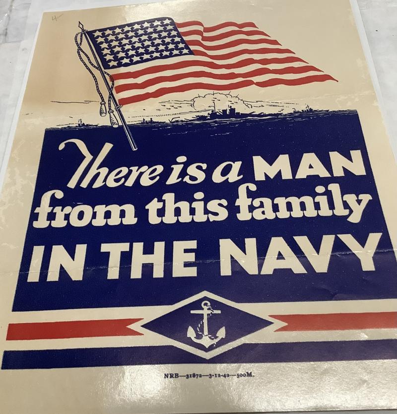 WWII NAVY LEAFLET