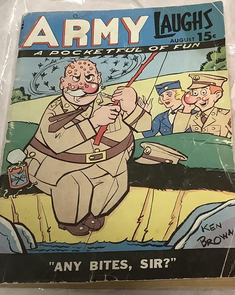 WWII ARMY LAUGHS BOOKLET