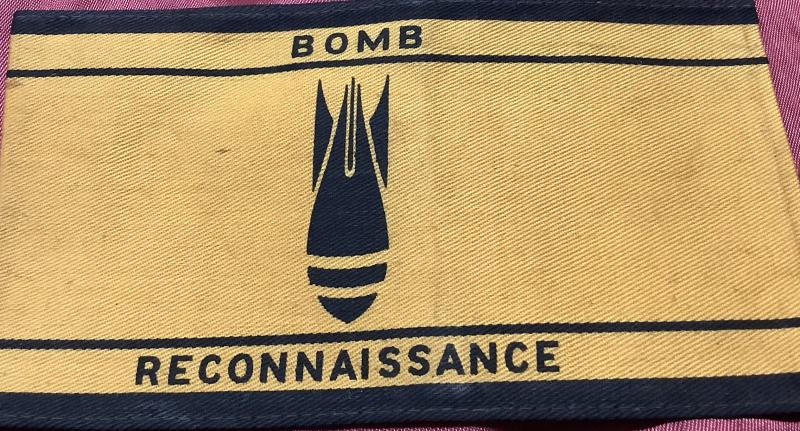 WWII BRITISH CIVIL DEFENCE ARMBAND