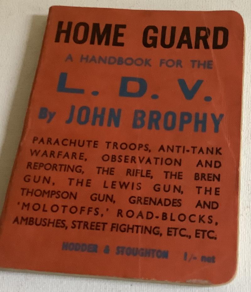 WWII HOME GUARD HANDBOOK