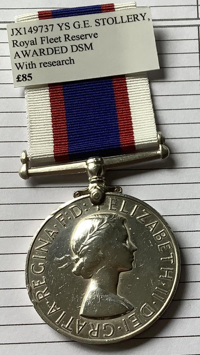 ROYAL FLEET RESERVE LONG SERVICE & GOOD CONDUCT MEDAL
