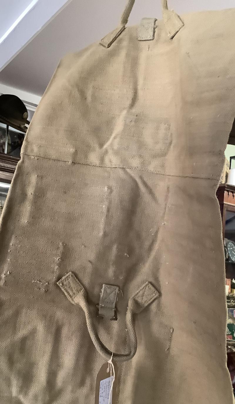 WWII BRITISH RARE POLSTEN CANNON TOOL ROLL