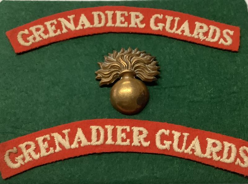 WWII GRENADIER GUARDS CLOTH INSIGNIA