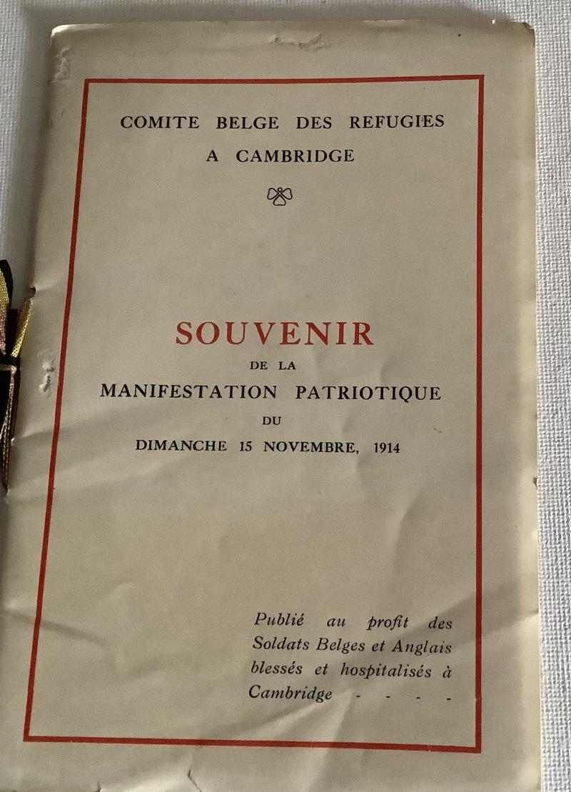 WWI PATRIOTIC  FRENCH SOUVENIR