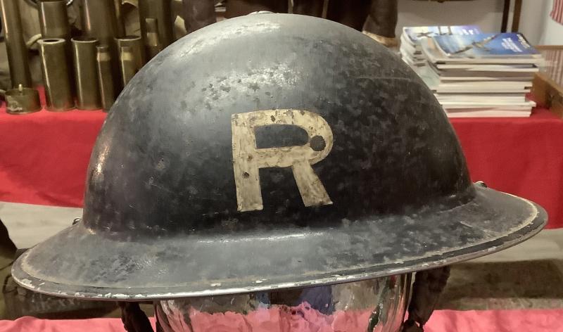 WWII ARP RESCUE HELMET