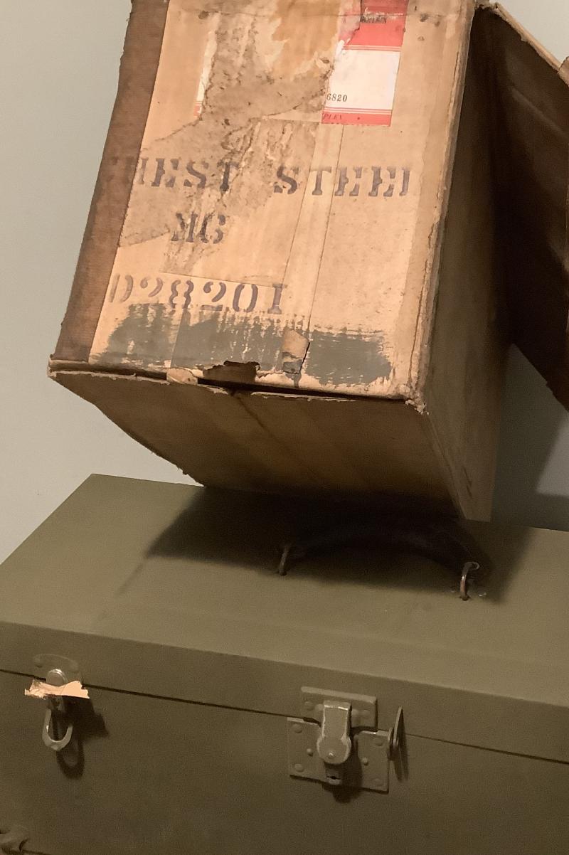 WWII US ARMY MILITARY TOOL BOX M6