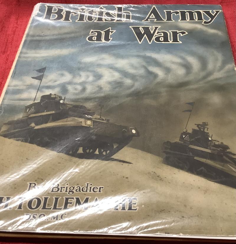BRITISH ARMY AT WAR BOOK