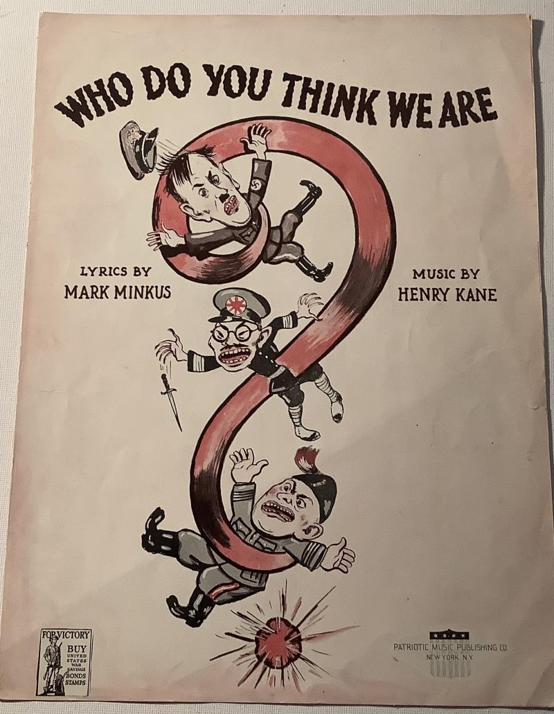 WWII SHEET MUSIC