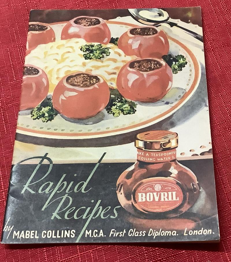 WWI BOVRIL RECIPES BOOKLET
