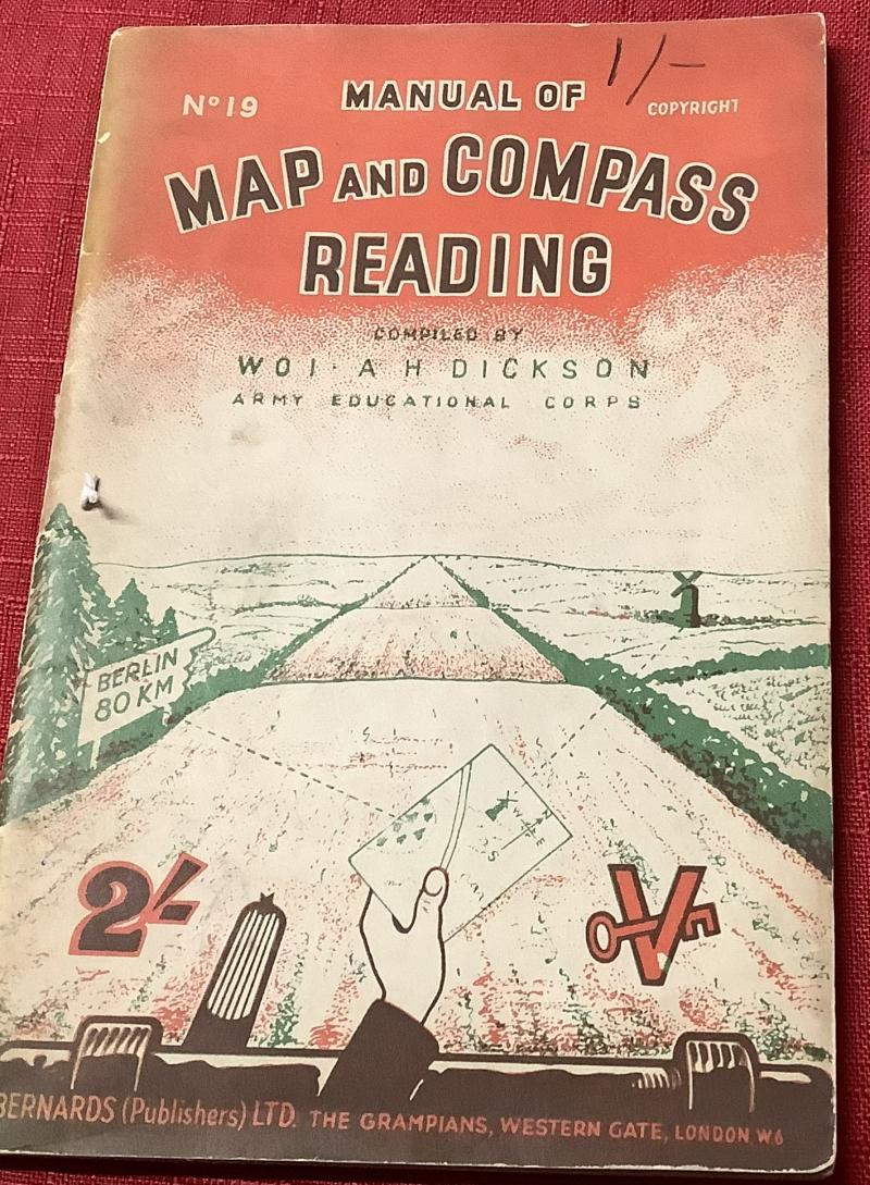 WARTIME MAP & COMPASS READING BOOKLET
